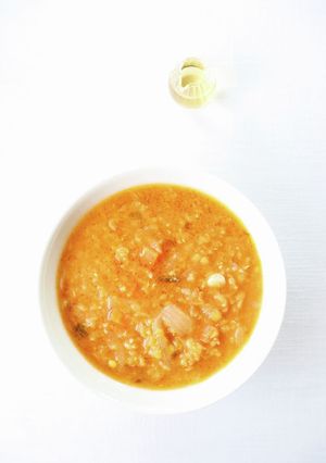 ギリシャ【ファケス・スパ】レンズ豆スープ-レシピのメイン写真