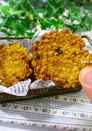 かぼちゃのオートミールクッキー-レシピのメイン写真