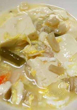 豆腐の卵とじ-レシピのメイン写真