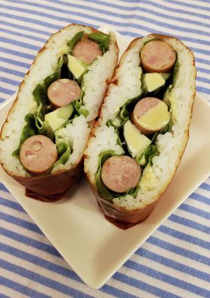簡単！おにぎらず(ベジート)-レシピのメイン写真