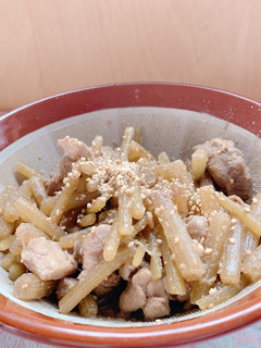 普段使いのふきと鶏肉の煮物-レシピのメイン写真