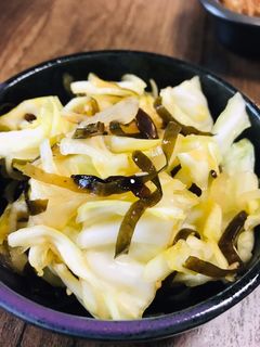 箸休めに♫キャベツの昆布の佃煮和え♡-レシピのメイン写真