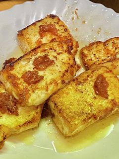 絹ごし豆腐の梅バター焼き-レシピのメイン写真