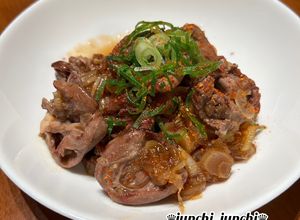 ★鶏心臓の甘辛にんにく生姜炒め★-レシピのメイン写真