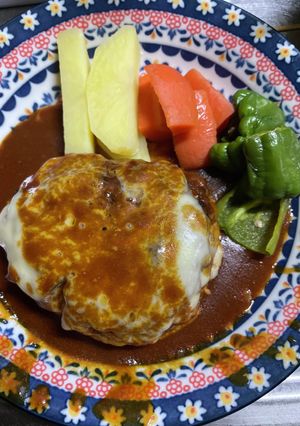 グルテンフリー！デミグラスハンバーグ-レシピのメイン写真