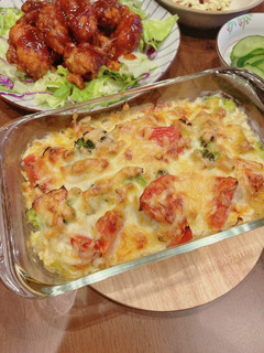 トマトと野菜のチーズ焼き-レシピのメイン写真