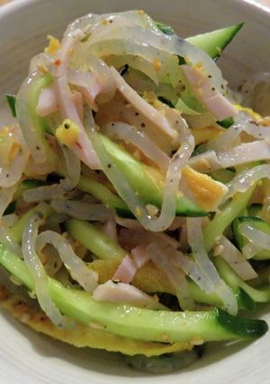 糸こんにゃくの中華風サラダ☆-レシピのメイン写真