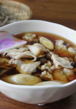 豚のつけ汁蕎麦-レシピのメイン写真