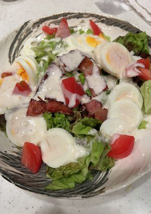シーザーサラダ　簡単ドレッシング-レシピのメイン写真