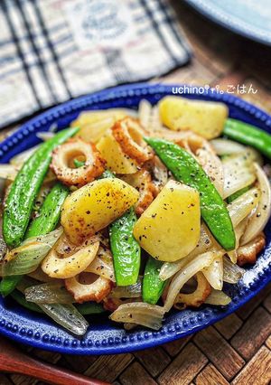 麺つゆで激うま♡ちくわのジャーマンポテト-レシピのメイン写真