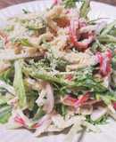 水菜とヨーグルト戻し切り干し大根サラダ