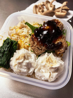 塩豚炒飯☆簡単甘酢ダレミートボールお弁当-レシピのメイン写真
