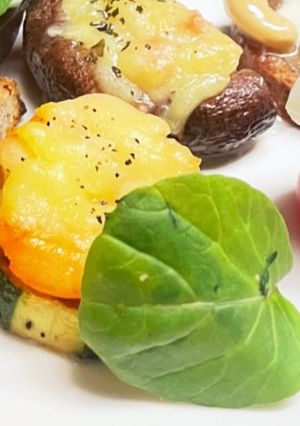 簡単！海老とズッキーニのチーズ焼き☆-レシピのメイン写真