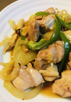 鶏肉とピーマンの野菜炒め●塩レモン風味-レシピのメイン写真
