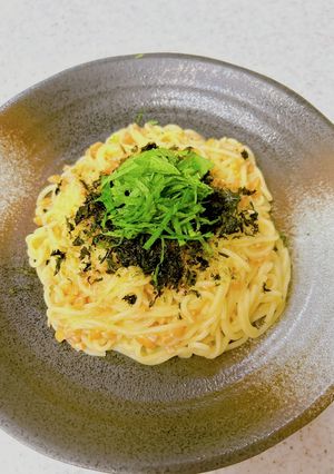 ダイエット♪こんにゃく麺の納豆スパ風⑧-レシピのメイン写真