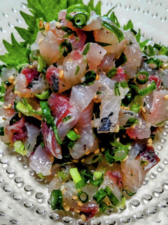 アジのたたき♡香味野菜でお酒進むよ♡-レシピのメイン写真