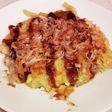 米粉ともち麦の野菜たっぷりお好み焼き