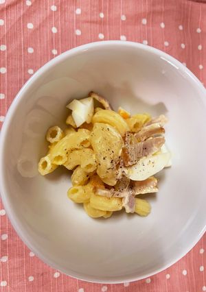 カリカリベーコンのマカロニサラダ-レシピのメイン写真