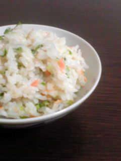 鮭フレークと大根葉の混ぜご飯-レシピのメイン写真