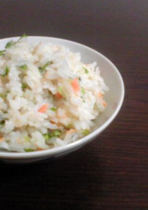 鮭フレークと大根葉の混ぜご飯-レシピのメイン写真