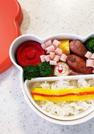 4月のお弁当 tak-レシピのメイン写真