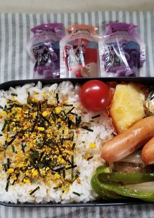 豚肉ピーマン炒め弁当(5.30)-レシピのメイン写真