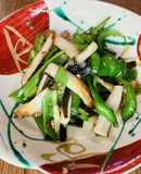 【野菜ソムリエ】伏見とうがらしと竹輪炒め