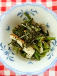 ほうれん草と竹輪のごまよごし-レシピのメイン写真