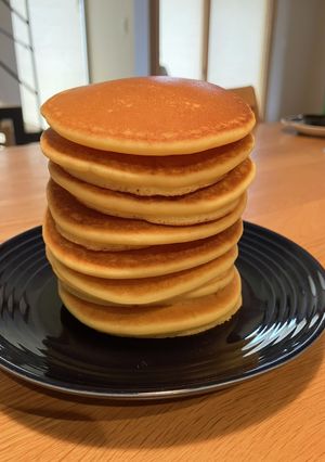 小麦粉不使用！米粉と豆乳のホットケーキ-レシピのメイン写真