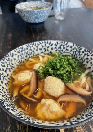 鶏団子のうどん☆生姜ともろみで免疫力UP-レシピのメイン写真