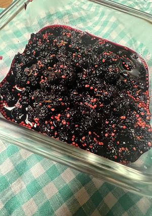 レンジで作るマルベリーのコンポート-レシピのメイン写真