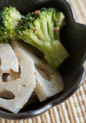 栄養士の低K＊れんこんハニーマスタード-レシピのメイン写真