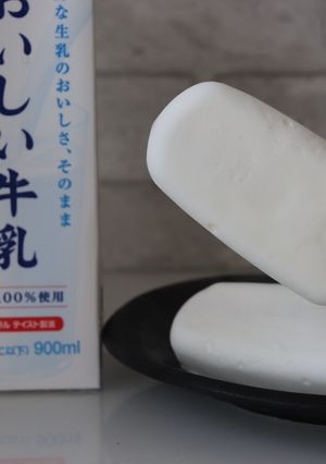 牛乳で作る【簡単アイスクリン】-レシピのメイン写真