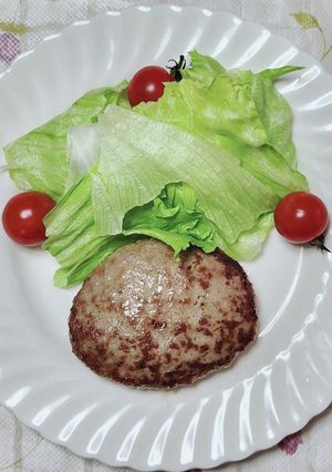 ハンバーグ-レシピのメイン写真