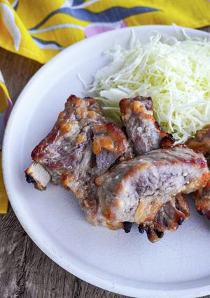 【オーブンで簡単】スペアリブの味噌漬け-レシピのメイン写真