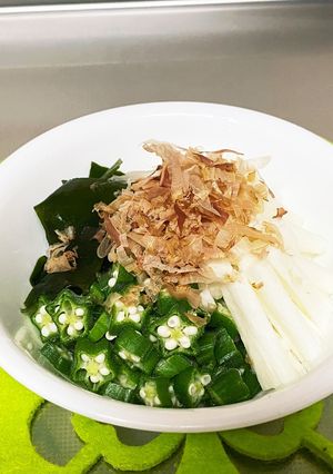 オクラと長芋のネバネバ和風サラダ♪-レシピのメイン写真