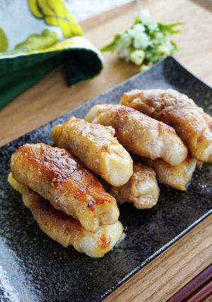【ポン酢が決め手！？】餅チーズ肉巻き-レシピのメイン写真