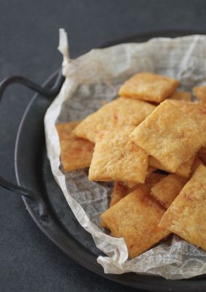 完成まで5分？！レンジでトマトクラッカー-レシピのメイン写真