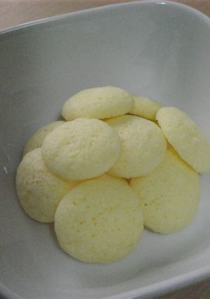 ノンオイル！レンジで米粉クッキー-レシピのメイン写真