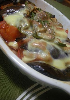 なすとトマトのオイ×マヨチーズ焼き★-レシピのメイン写真
