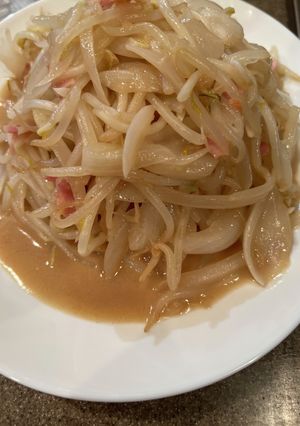 もやし玉ねぎベーコンのオイスターマヨ炒め-レシピのメイン写真