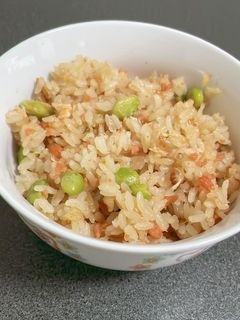 鮭と枝豆の炊き込みご飯-レシピのメイン写真
