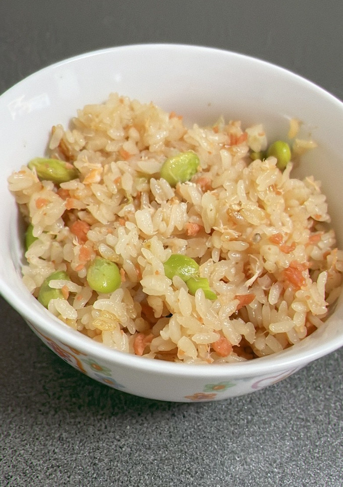 鮭と枝豆の炊き込みご飯-レシピのメイン写真
