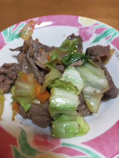 牛肉とキャベツのオイスターソース炒め-レシピのメイン写真
