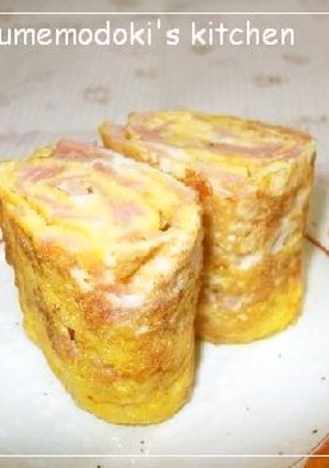 ハム入り卵焼き-レシピのメイン写真