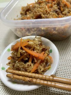 干し大根とにんじんの炒め煮-レシピのメイン写真