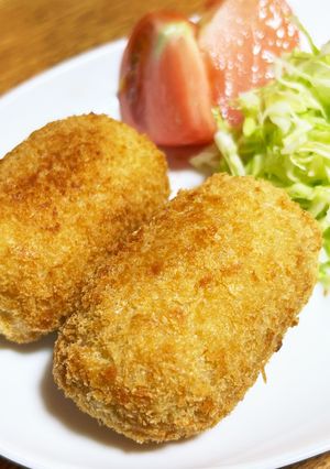チーズ入りツナコロッケ。チーズにょ〜ん。-レシピのメイン写真