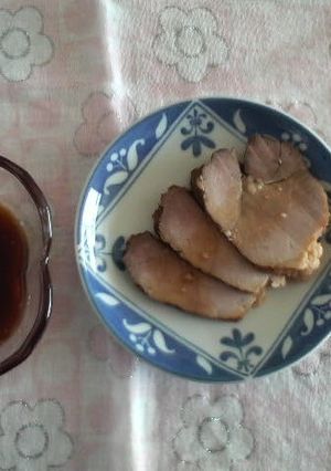 簡単　チャーシュー☆豚醤油付き＾＾ｖ-レシピのメイン写真