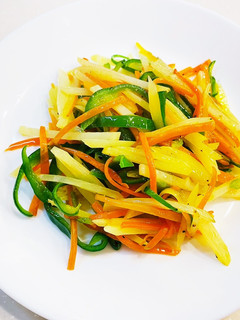 野菜の細切り炒め-レシピのメイン写真