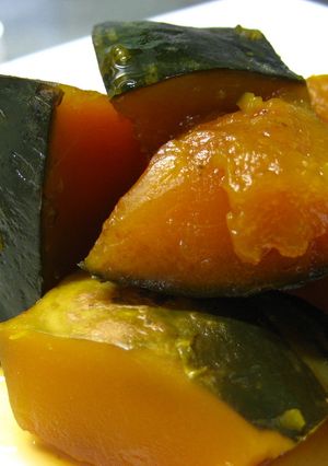 ☆ホンマに簡単☆材料３つでかぼちゃの煮物-レシピのメイン写真